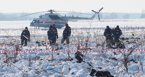 На месте авиакатастрофы Ан-148 спасатели обнаружили около 1,5 тысячи фрагментов тел и почти 500 обломков самолёта