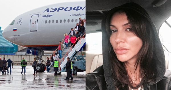 Жена Аршавина компенсировала Аэрофлоту убытки из-за дебоша на борту