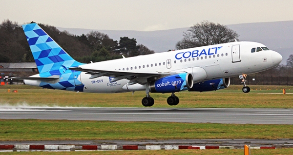 Авиакомпания Cobalt Air начнет летать из Ларнаки в Москву