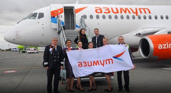 Авиакомпания "Азимут" начала летать из Ростова-на-Дону в Екатеринбург и Новосибирск