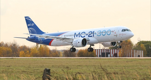 Первый самолет МС-21 получит авиакомпания "ИрАэро"