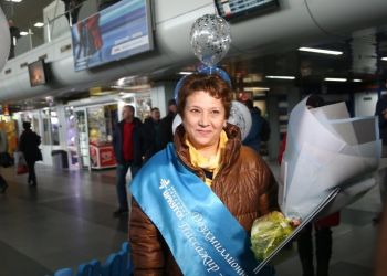 В аэропорту Иркутска встретили 2-миллионного пассажира