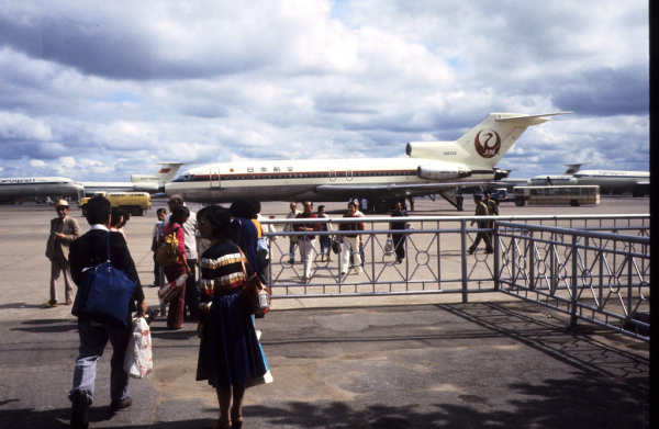 Москва — Сибирь — Япония в 1980 году