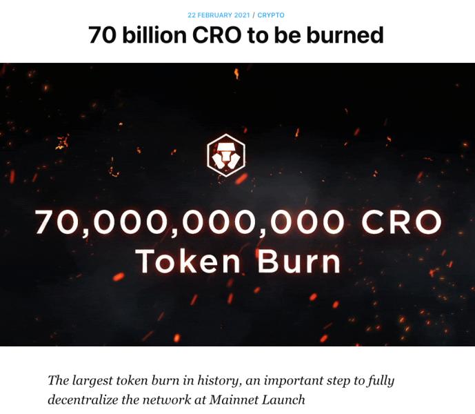 Сообщество критикует генерального директора Crypto.com за повторный выпуск 70 млрд CRO