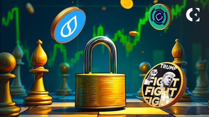 В апреле будут разблокированы крупные токены для TRUMP, SUI, CIRQ, APT, AXS и других