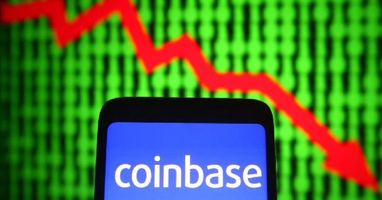 Акции Coinbase показали худшие результаты с 2022 года, подешевев на 33%